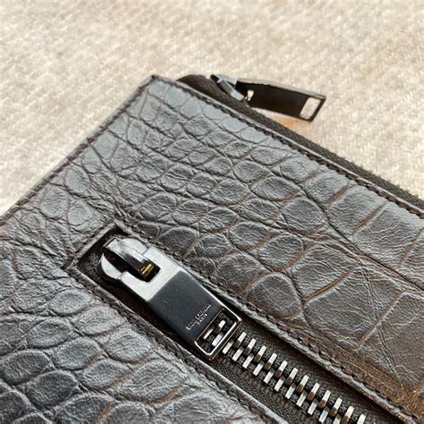 Yves Saint Laurent Alligator Portfolio 